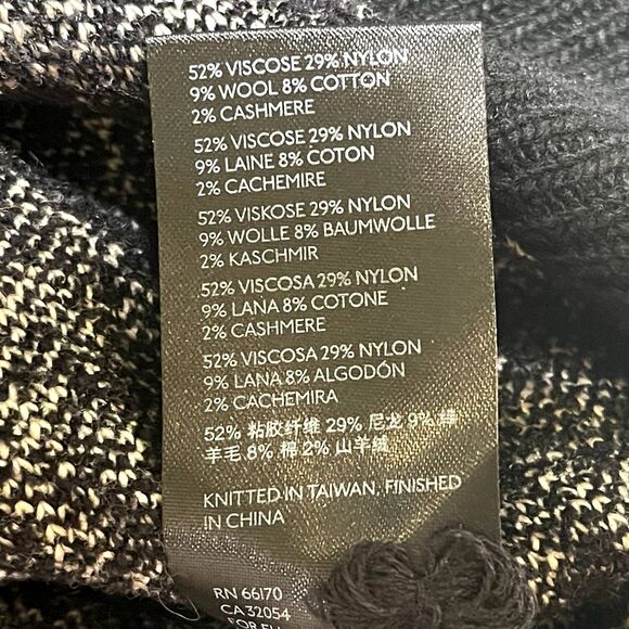 Maeve | Elinore Short Sleeve Animal Print Wool Blend Sweater | XS - Picture 9 of 9